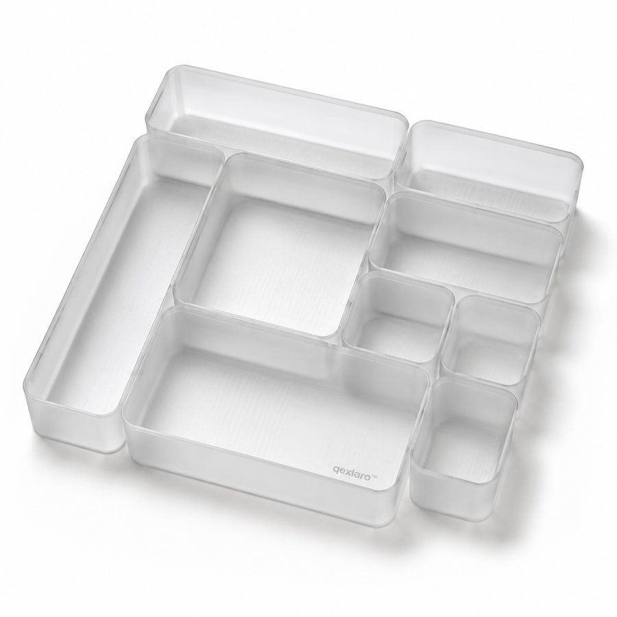 Qexlaro™ GridStack Modular Drawer Organizer Set