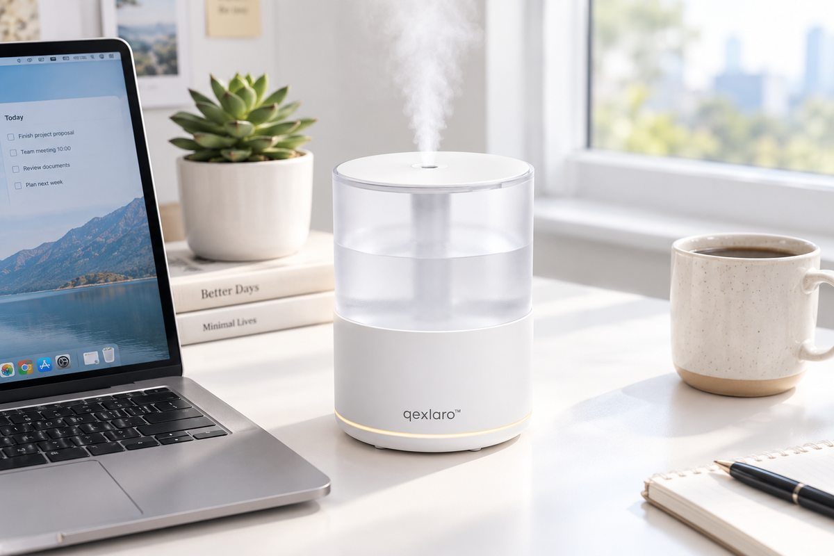 Qexlaro™ AromaLite Portable Mini Humidifier