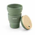 Qexlaro™ BrewNest Collapsible Silicone Travel Cup