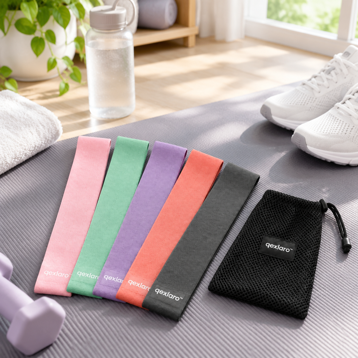Qexlaro™ FlexGrip Resistance Loop Bands Set