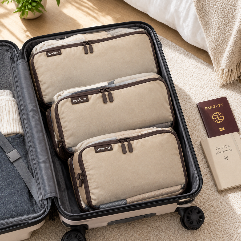 Qexlaro™ PackMate Compression Packing Cubes Set